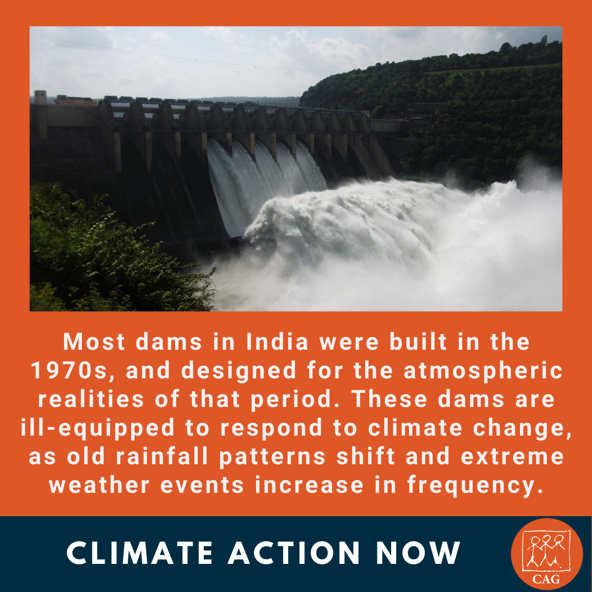 Reasons for dam failure CAG